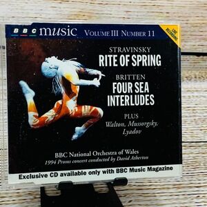 Stravinsky - Rite of Spring‎ Britten Four Sea Interludes [1995 CD Slim BBC Music